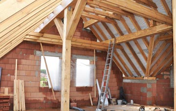 Frostenden Corner attic trusses