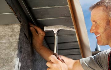 Frostenden Corner fascia installation