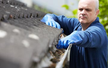 cleaning and inspecting Frostenden Corner roofs