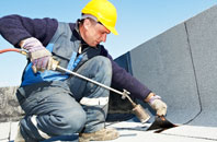 Frostenden Corner felt roofing